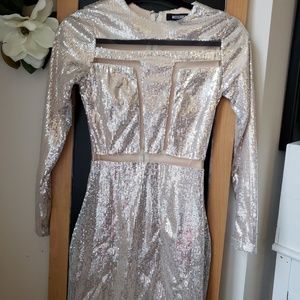 Sequin Mini Dress
